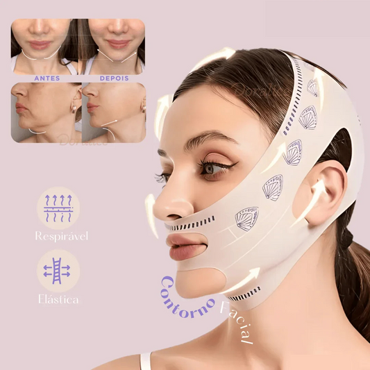Zanilos - Máscara de Contorno Facial – Para um Rosto Mais Firme, Jovem e Definido