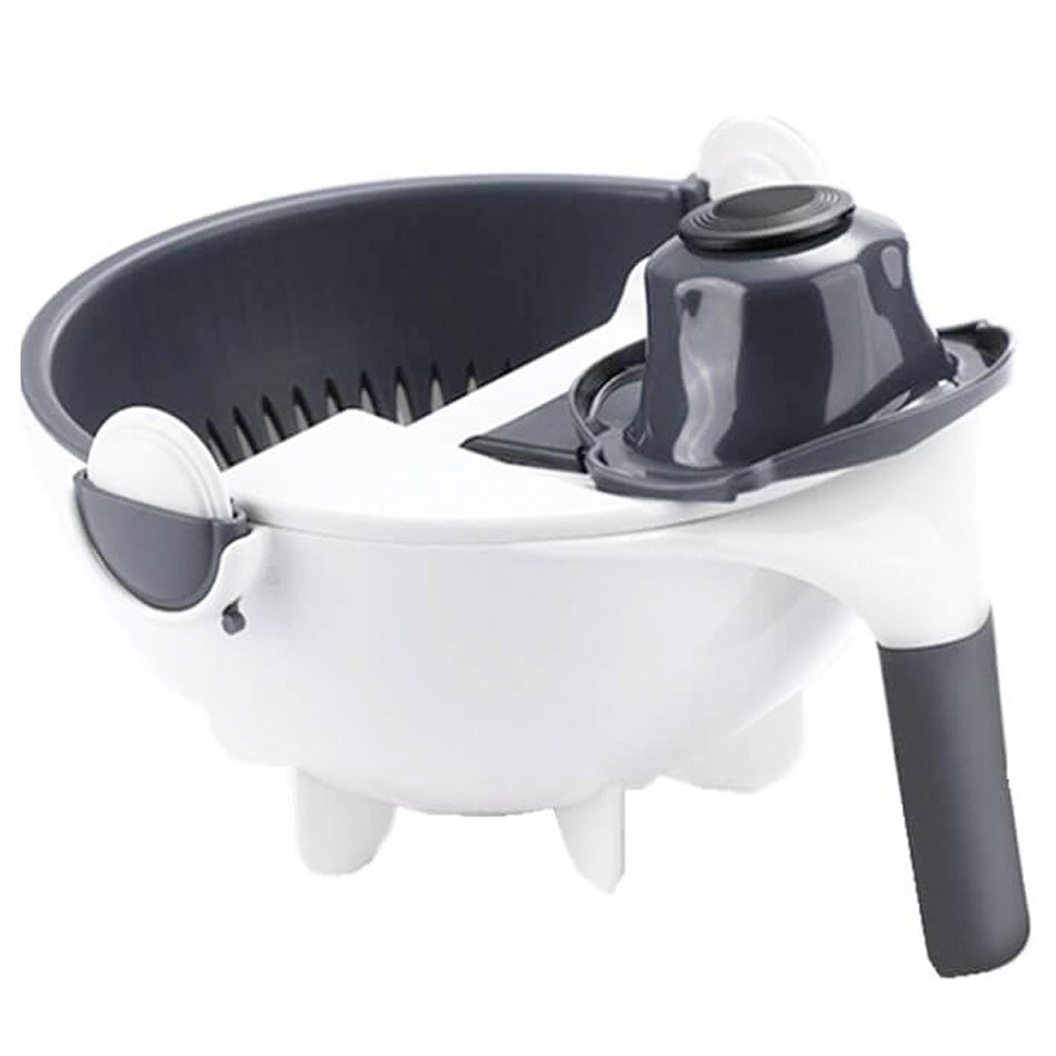 Cortador de legumes rotativo multifuncional 9 em 1