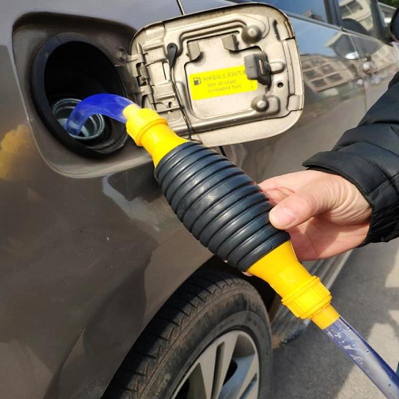 Bomba de Combustível Sucção Manual Universal Portátil