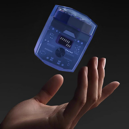 🚀Máquina de barbear elétrica transparente💎Silenciosa e portátil !