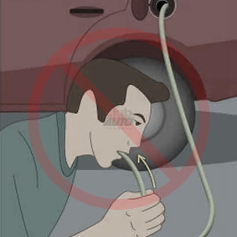 Bomba de Combustível Sucção Manual Universal Portátil