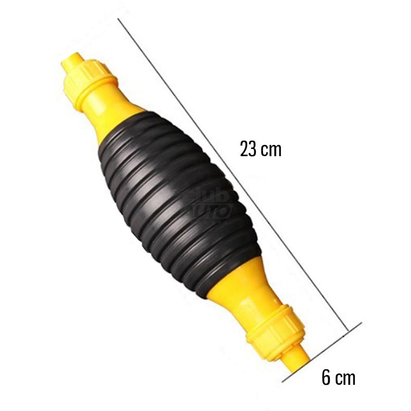 Bomba de Combustível Sucção Manual Universal Portátil