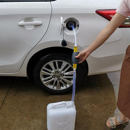 Bomba de Combustível Sucção Manual Universal Portátil