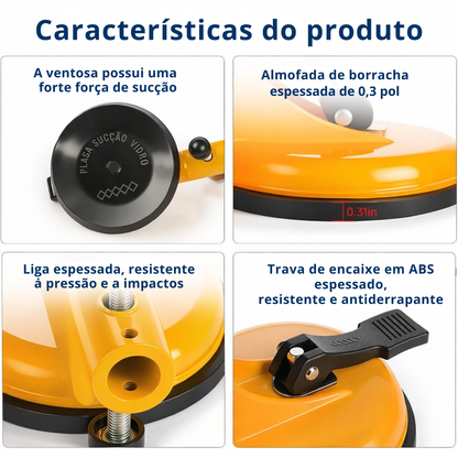 Poderoso nivelador de azulejos com ventosa