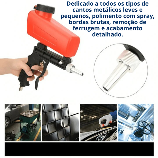 Máquina de polimento por pulverização