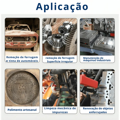 Máquina de polimento por pulverização