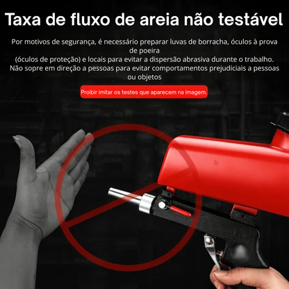 Máquina de polimento por pulverização