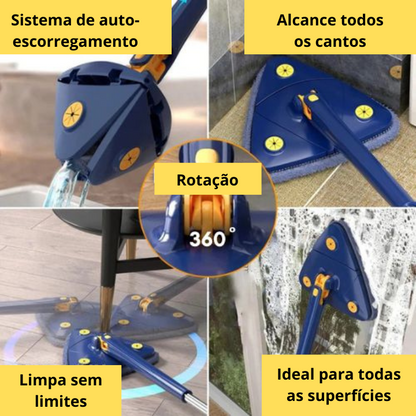 ESFREGONA TRIANGULAR 360º + 10 RECAMBIOS GRATUITOS